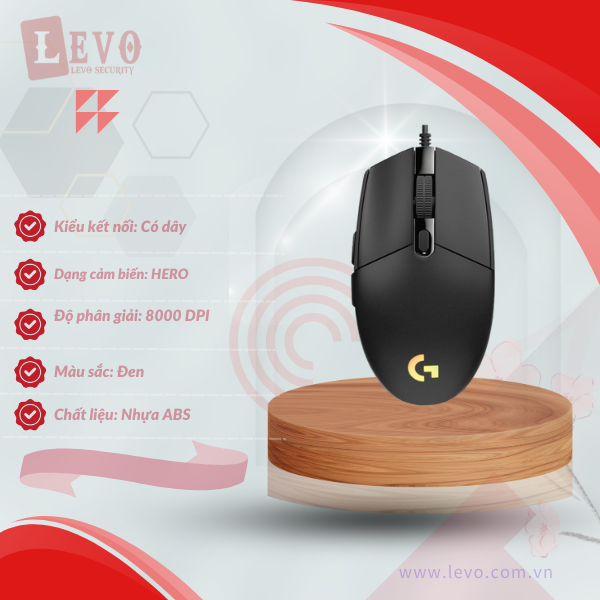 Chuột game Logitech G102 Gen2 Black (USB/RGB/Đen)