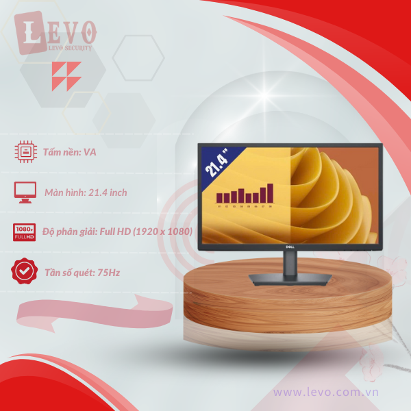 Màn hình Dell E2225HS 21.4 Inch (FHD 1920 x 1080/ VA/ 75Hz/ 8 ms)