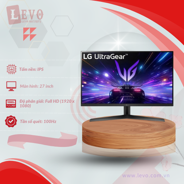 Màn hình LG 27GS60F-B 27 Inch IPS 180Hz HDR10 Gsync chuyên game