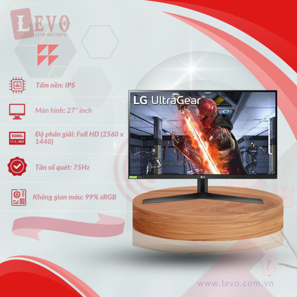 Màn hình LG 27QN600-B.ATV 27 inch (2560x1440/IPS/75Hz/5ms)