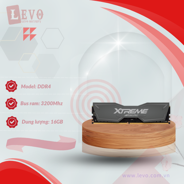 Ram OCPC 16GB DDR4 3200MHz Tản Nhiệt (MMX16GD432C16U)